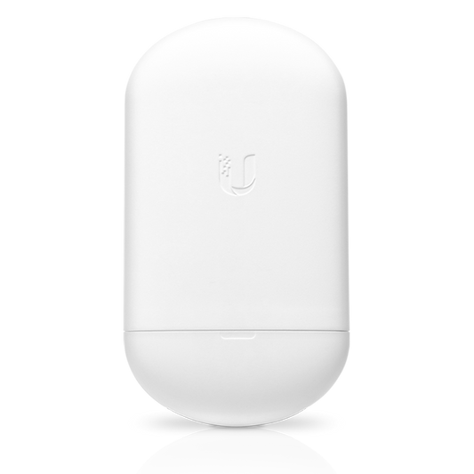 Ubiquiti Networks NanoStation Loco 5AC Outdoor Wireless Bridge – 5 GHz (450+ Mbps), 13 dBi Integrated Antenna, 10+ km Range, PoE Support, Compact Weather-Resistant Design, White