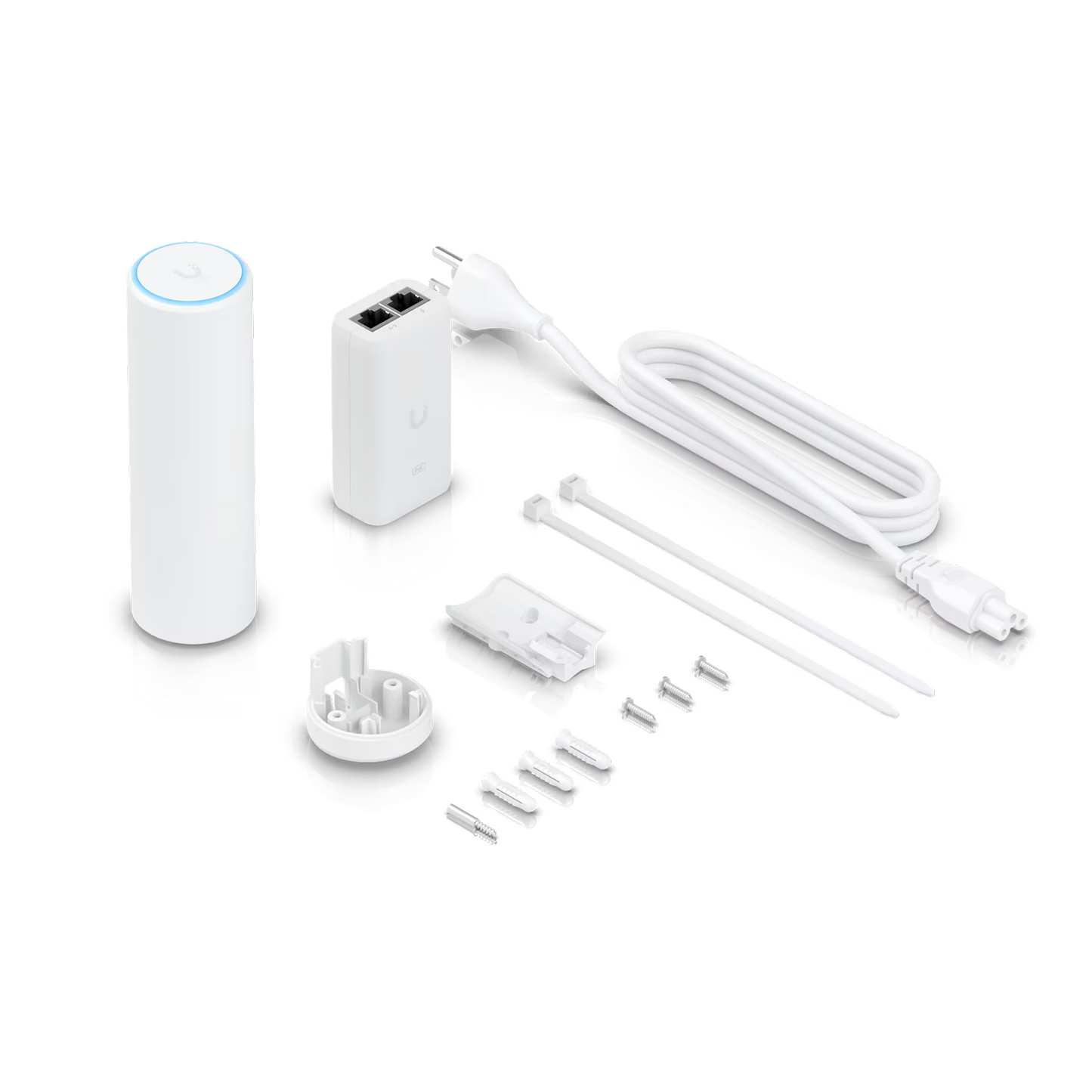 Ubiquiti Networks UniFi U6 Mesh Indoor/Outdoor WiFi 6 Access Point – Dual-Band, 5 GHz (2.4 Gbps), 2.4 GHz (600 Mbps), Supports 300+ Clients, Weather-Resistant Design, White