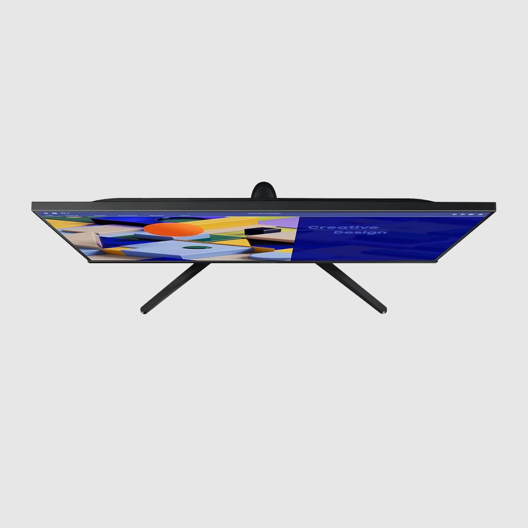 Samsung 24" FHD Monitor with 75Hz Refresh Rate, Borderless Design, IPS Display, AMD FreeSync, Eye Care (LS24C310EAMXUE) Include Wiress Mouse + Antivirus + Mouse Pad