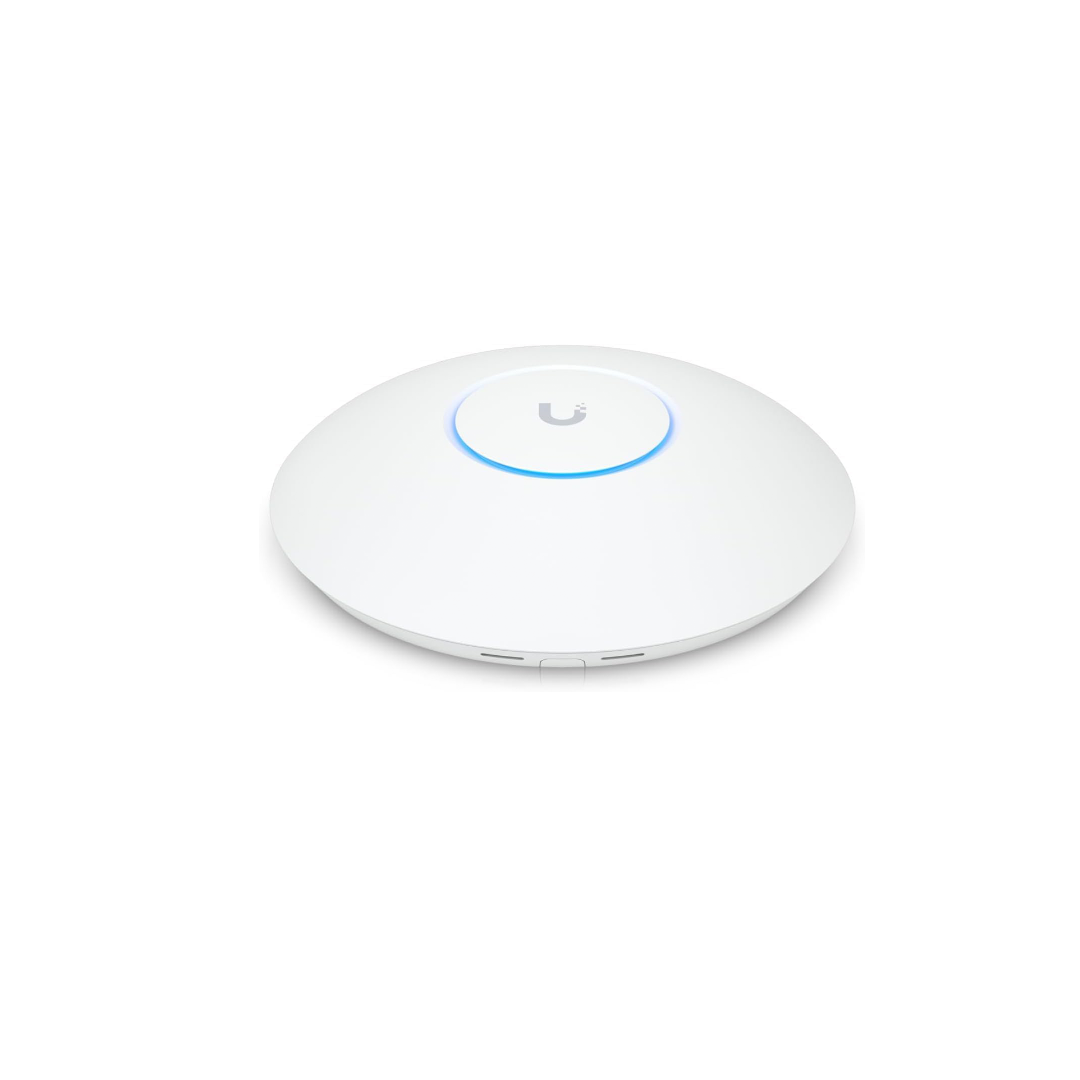 Ubiquiti Networks UniFi U7 PRO MAX Indoor WiFi 7 Access Point - Dual-Band, 6 GHz (5.7 Gbps), 2.4 GHz (688 Mbps), Supports 300+ Clients, SGCC Steel Design, White