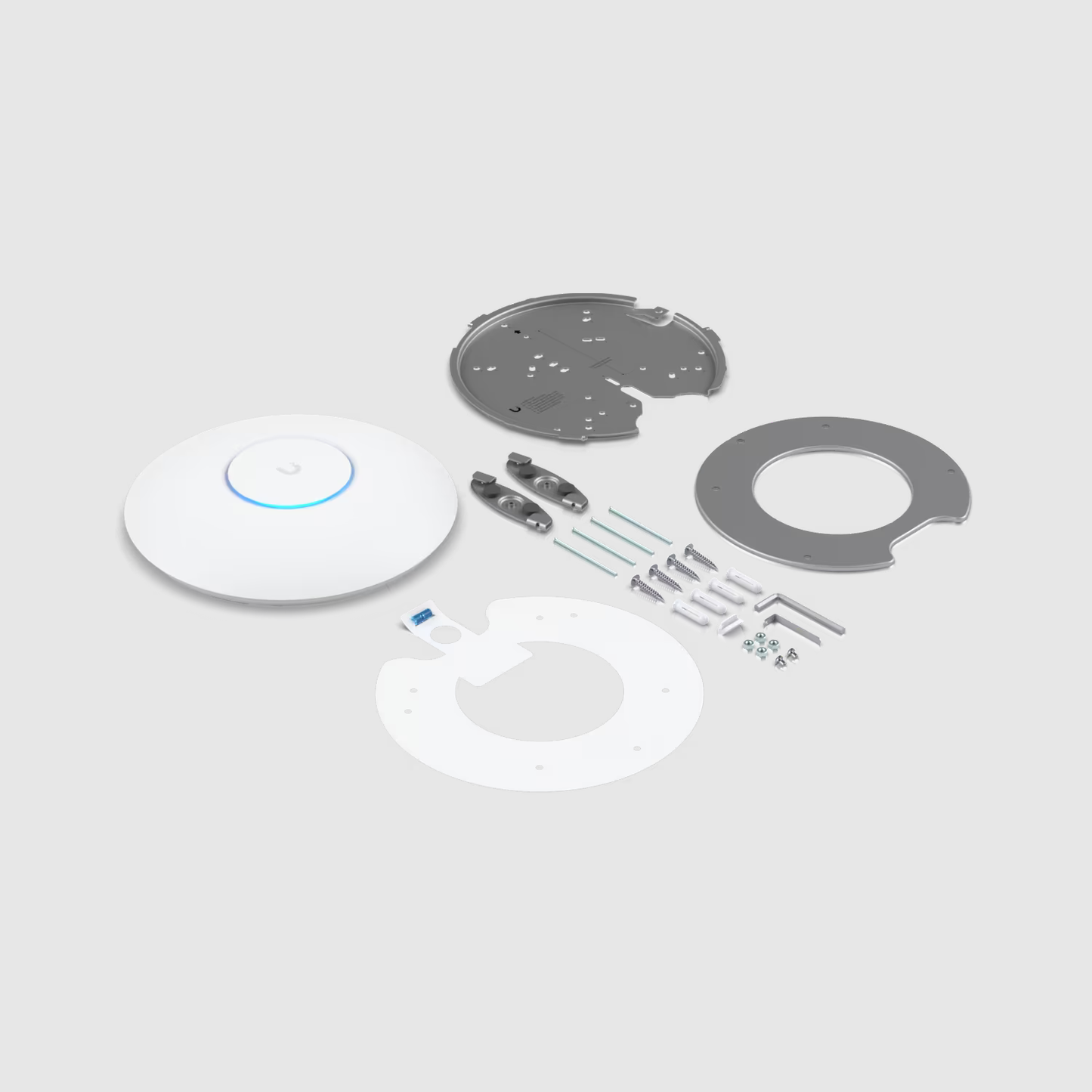 Ubiquiti Networks UniFi U6 Long Range Indoor WiFi 6 Access Point – Dual-Band, 5 GHz (2.4 Gbps), 2.4 GHz (600 Mbps), Supports 300+ Clients, High-Power Coverage, White