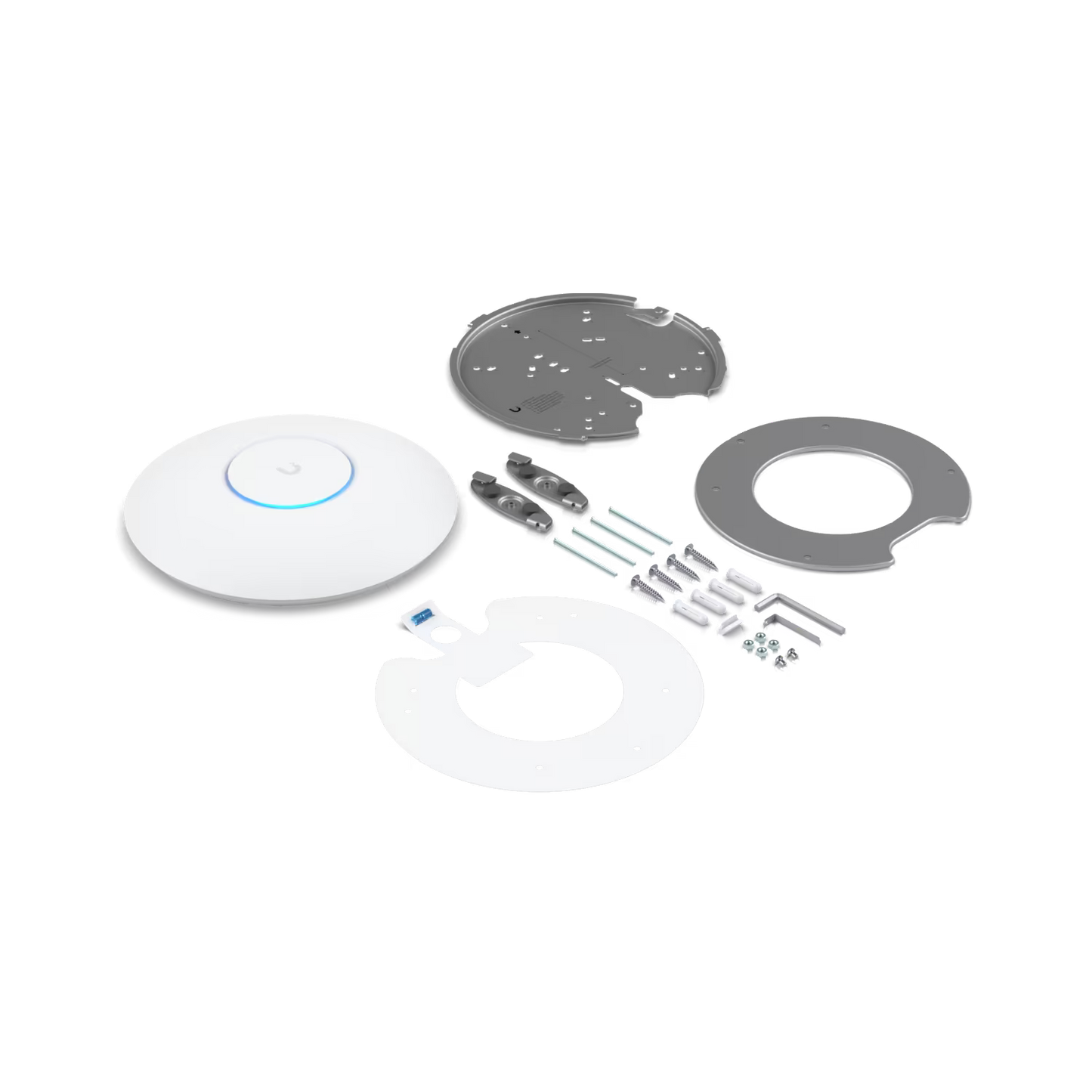Ubiquiti Networks UniFi U6-Enterprise Indoor WiFi 6 Access Point – Dual-Band, 5 GHz (4.8 Gbps), 2.4 GHz (573.5 Mbps), Supports 500+ Clients, Enterprise-Grade Performance, White