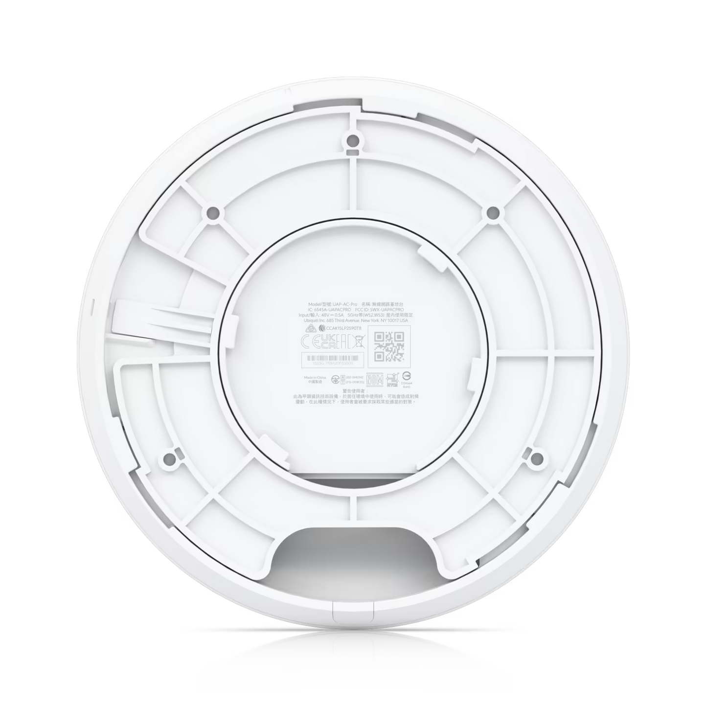 Ubiquiti Networks UniFi UAP-AC-PRO Indoor/Outdoor WiFi 5 Access Point – Dual-Band, 5 GHz (1.3 Gbps), 2.4 GHz (450 Mbps), Supports 200+ Clients, Gigabit Ethernet, Weather-Resistant, White
