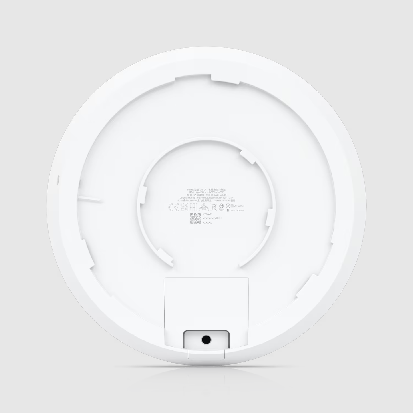Ubiquiti Networks UniFi U6 Long Range Indoor WiFi 6 Access Point – Dual-Band, 5 GHz (2.4 Gbps), 2.4 GHz (600 Mbps), Supports 300+ Clients, High-Power Coverage, White