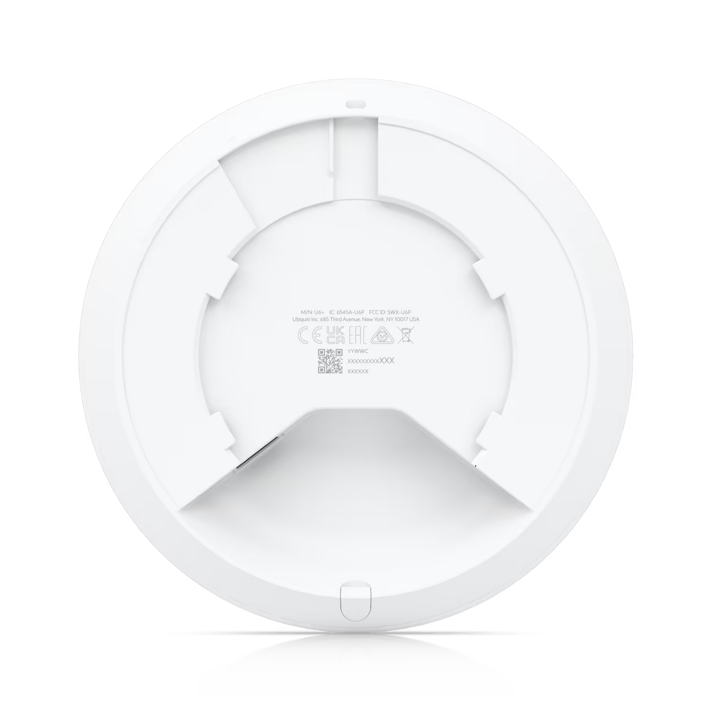 Ubiquiti Networks UniFi U6+ Indoor WiFi 6 Access Point – Dual-Band, 5 GHz (2.4 Gbps), 2.4 GHz (573.5 Mbps), Supports 300+ Clients, Compact Sleek Design, White