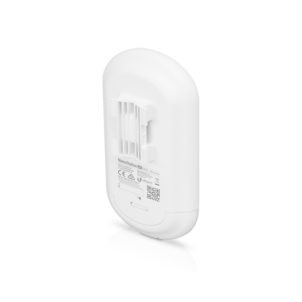 Ubiquiti Networks NanoStation Loco 5AC Outdoor Wireless Bridge – 5 GHz (450+ Mbps), 13 dBi Integrated Antenna, 10+ km Range, PoE Support, Compact Weather-Resistant Design, White