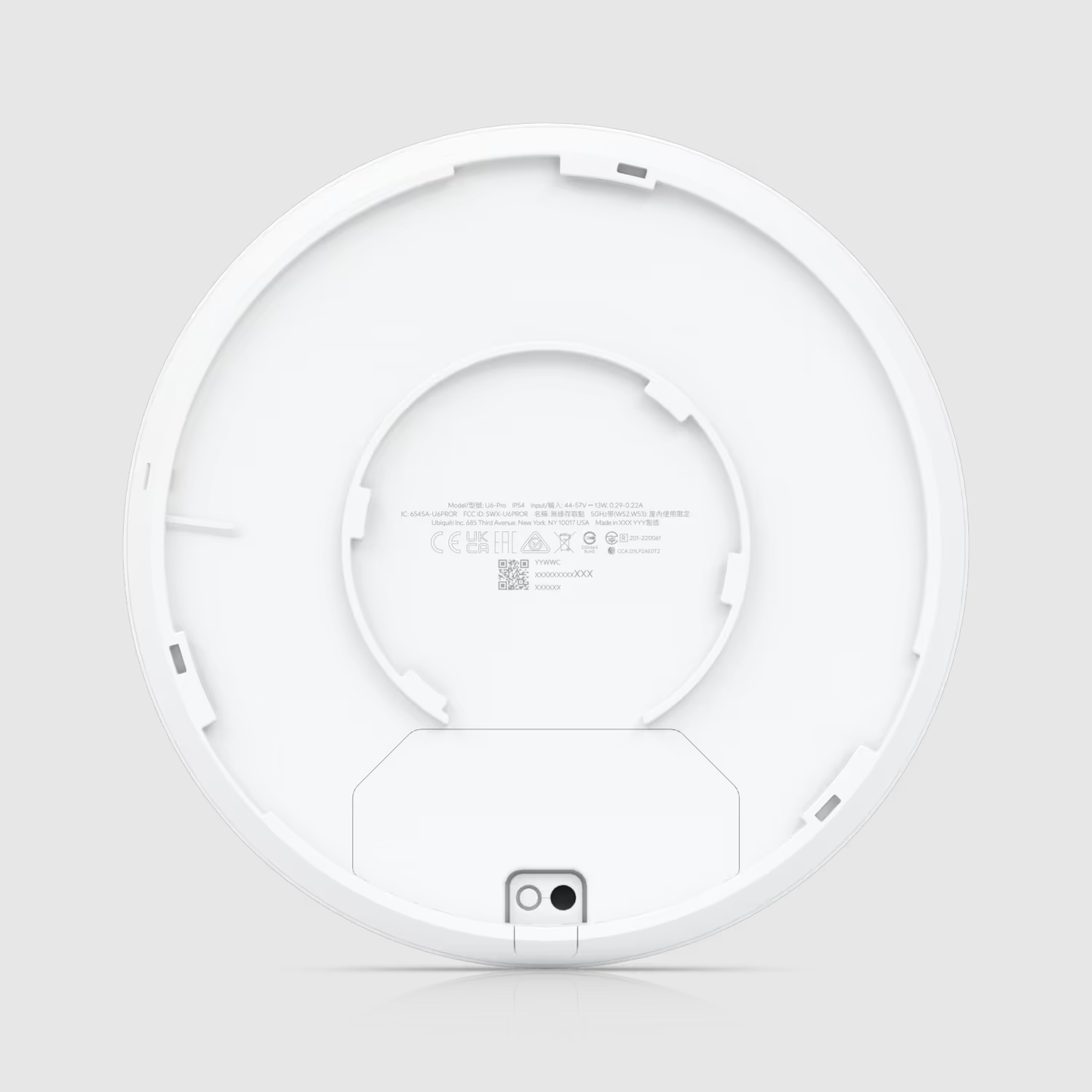 Ubiquiti Networks UniFi U6 PRO Indoor WiFi 6 Access Point – Dual-Band, 5 GHz (4.8 Gbps), 2.4 GHz (573.5 Mbps), Supports 300+ Clients, Sleek White Design