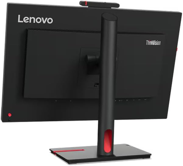Lenovo 24" Conferencing Monitor ThinkVision FHD (T24MV-30) FREE Wired Keyboard + Mouse + Mousepad | USB Type-C, Anti-glare, HDMI Input, Low Blue Light, Smart Sensor