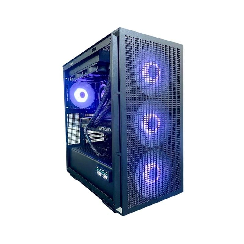 DARK KNIGHT Gaming PC - intel Ultra 7 265K, GeForce RTX 5070 Ti, 32GB ddr5 6000MHZ ram, 1TB NVME ssd, 850W 80 Plus PSU, win 11 pro