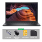 Dell Vostro 3520 Laptop - Includes 5 in 1 Hub + Wireless Mouse + Mouse Pad + Anti Virus | 15.6" FHD, 12th Gen Intel Core i3-1215U, 8GB RAM, 512GB SSD, Win 11 Pro (Upgrade)