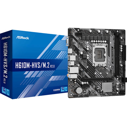 ASROCK H610M-HVS/ M.2 R2.0 D4 mATX