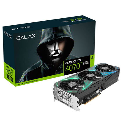 D46T Black GF RTX4070 Ti SUPER SG PCI-E 16GB / GDDR6X 256BIT  W/DP/DP/DP/HDMI/Cooling Fan