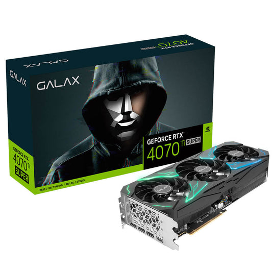 D46T Black GF RTX4070 Ti SUPER SG PCI-E 16GB / GDDR6X 256BIT  W/DP/DP/DP/HDMI/Cooling Fan