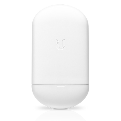 Ubiquiti Networks NanoStation Loco 5AC Outdoor Wireless Bridge – 5 GHz (450+ Mbps), 13 dBi Integrated Antenna, 10+ km Range, PoE Support, Compact Weather-Resistant Design, White