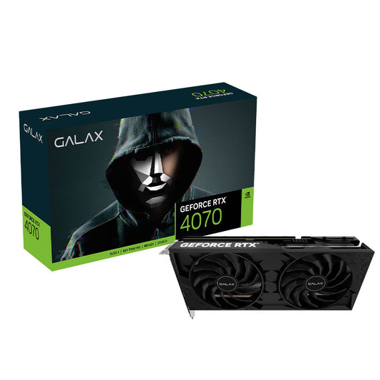 Galax D46Q Black GF RTX4070 D6 1-Click OC 2X PCI-E 12GB / GDDR6 192BIT