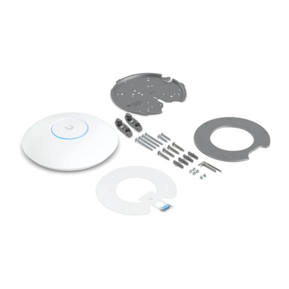 Ubiquiti Networks UniFi U7 PRO MAX Indoor WiFi 7 Access Point - Dual-Band, 6 GHz (5.7 Gbps), 2.4 GHz (688 Mbps), Supports 300+ Clients, SGCC Steel Design, White