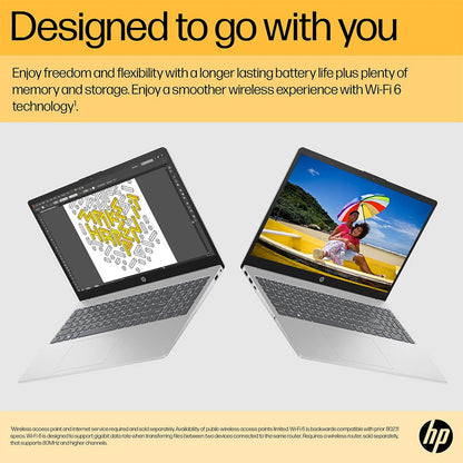 HP Laptop | 15.6" HD Display | Dual Core Intel i3-1115G4 | 16GB RAM | 256GB SSD | HD Webcam | Bluetooth | WiFi 6 | 11+ Hour Battery | Windows 11 (Upgraded)