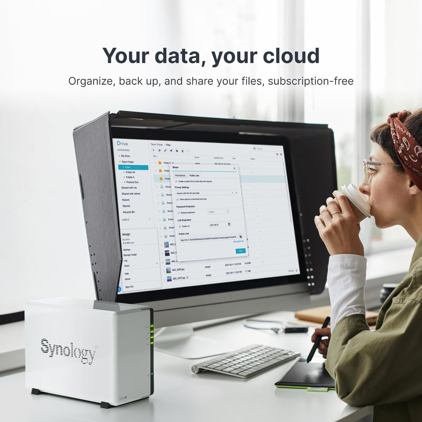 Synology DiskStation DS223J Network Attached Storage