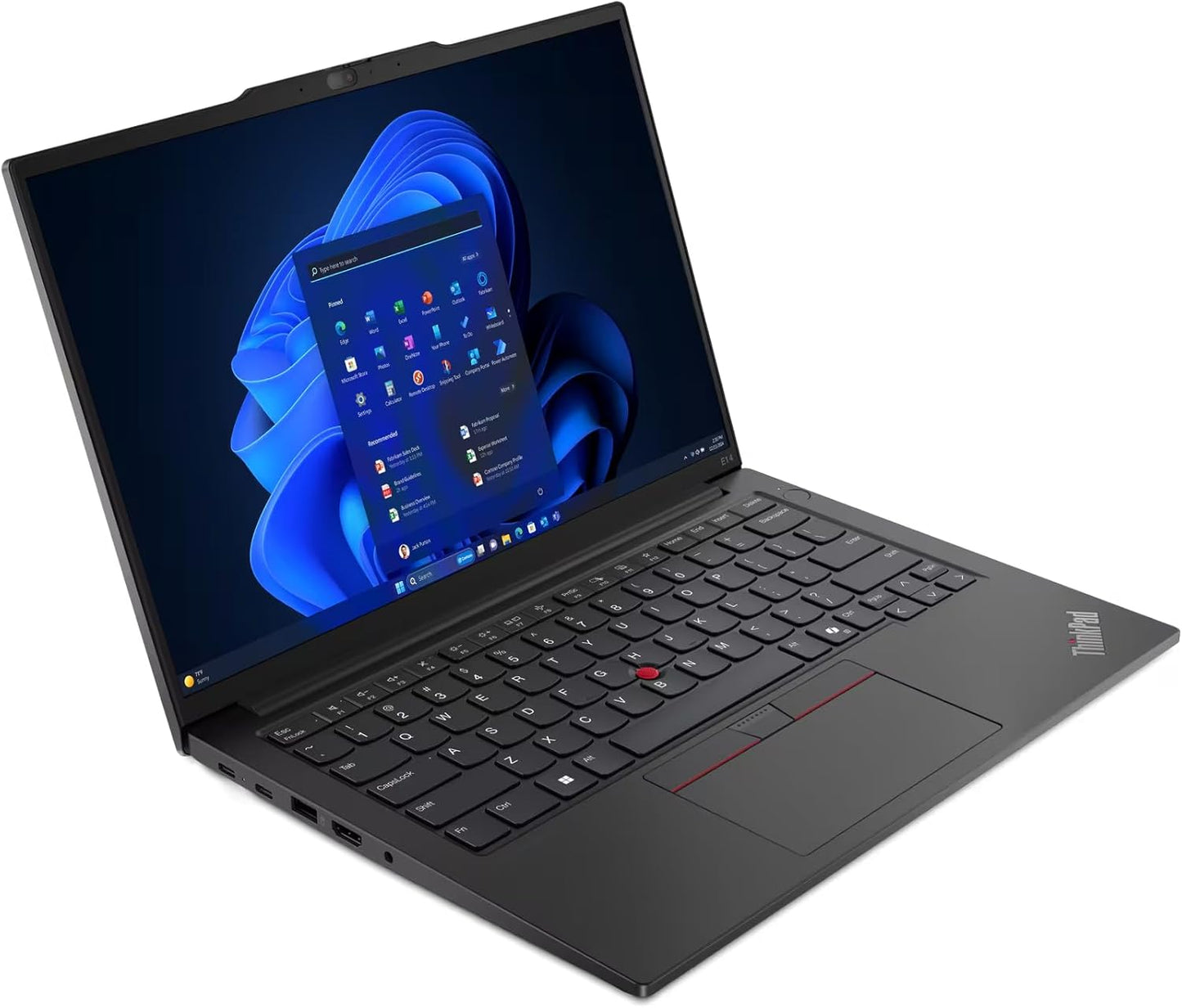 Lenovo Business Laptop E14 Gen 6 - FREE 8 in 1 HUB + Wireless Mouse + Laptop Bag + Antivirus + Mouse Pad | Intel Ultra 5-125U, 16GB RAM - 1TB SSD, Windows 11 Pro (Upgrade)