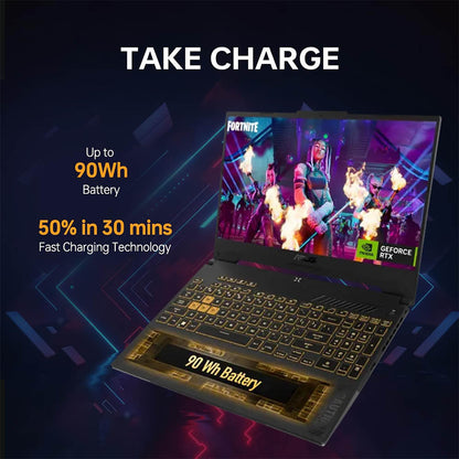 ASUS TUF F15 FX507VI, Powerful Gaming Laptop with 13th Gen Intel Core i7, 16GB DDR5 RAM, 1TB SSD, NVIDIA GeForce RTX 4070, and 15.6" FHD 144Hz Display