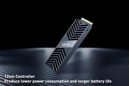 Lexar Professional NM800PRO M.2 2280 PCIe Gen4x4 NVMe SSD with Heatsink - 2TB