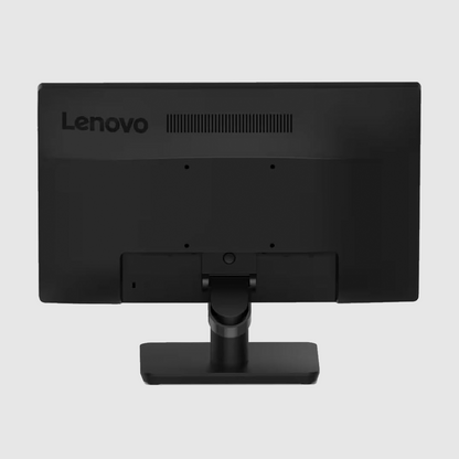 Lenovo 18.5" HD Monitor (D19-10) FREE Wired Keyboard + Mouse + Mousepad | Anti-glare, Slim Design, VGA Input