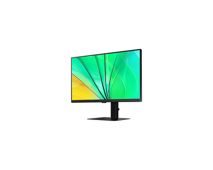 Samsung 24" S60D QHD ViewFinity Monitor - High Resolution, LS24D606EAMXUE, 24-Inch Display, QHD Clarity, Sleek Design - Includes Wireless Mouse + Mouse Pad