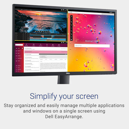 Dell SE2722H 27" Full HD (1920x1080) Monitor - Includes Wired Keyboard + Mouse + Mouse Pad | 75Hz, IPS, 5ms, 99% sRGB, DisplayPort, HDMI, VGA