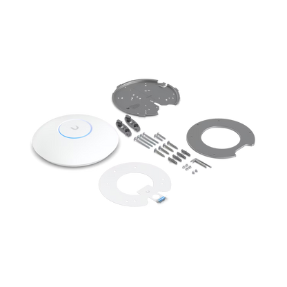 Ubiquiti Networks UniFi U7 PRO MAX Indoor WiFi 7 Access Point – Tri-Band, 6 GHz (5.7 Gbps), 5 GHz (4.8 Gbps), 2.4 GHz (1.2 Gbps), Supports 500+ Clients, Premium Design, White
