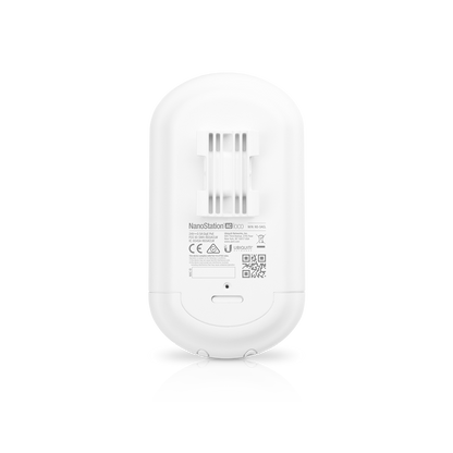 Ubiquiti Networks NanoStation Loco 5AC Outdoor Wireless Bridge – 5 GHz (450+ Mbps), 13 dBi Integrated Antenna, 10+ km Range, PoE Support, Compact Weather-Resistant Design, White