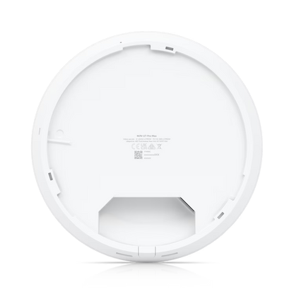 Ubiquiti Networks UniFi U7 PRO MAX Indoor WiFi 7 Access Point – Tri-Band, 6 GHz (5.7 Gbps), 5 GHz (4.8 Gbps), 2.4 GHz (1.2 Gbps), Supports 500+ Clients, Premium Design, White