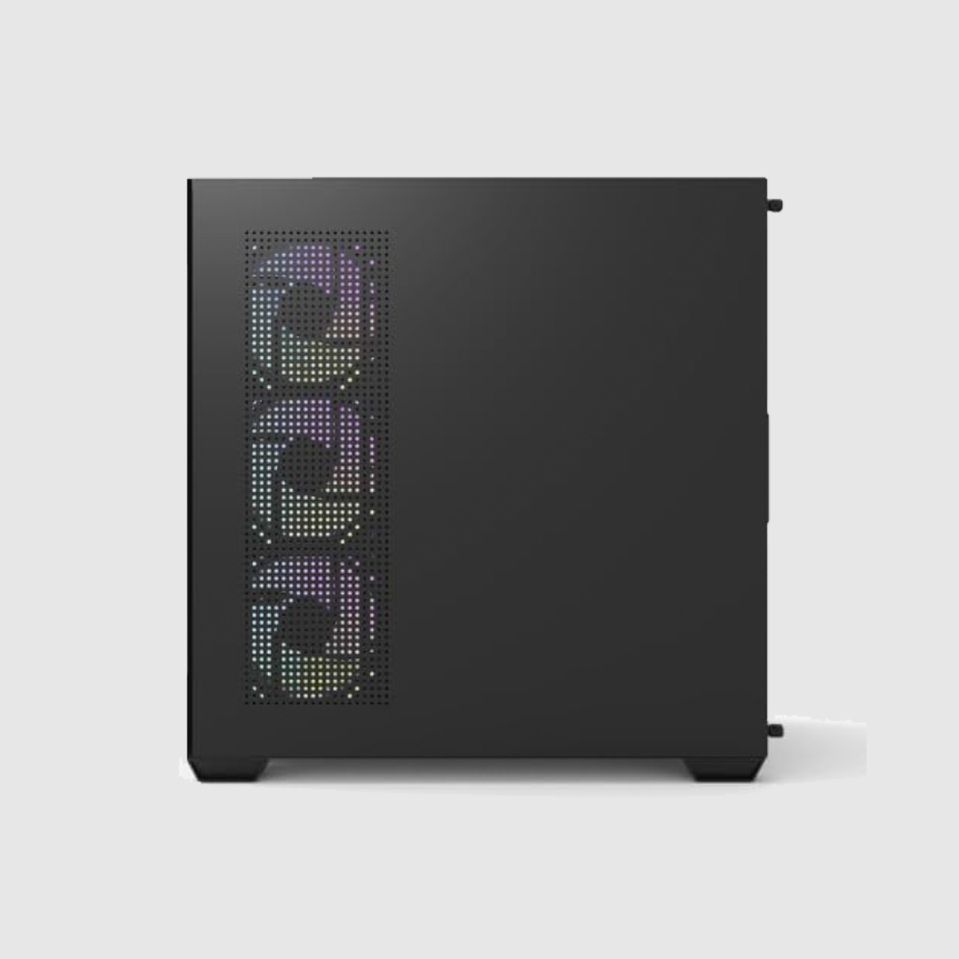 FIRST WAVE VERTEX Workstation PC - Intel Core i9-14900K, 64GB DDR5 RAM, 1TB NVMe SSD + 1TB HDD, Zotac RTX4060 8GB Graphics - Win11 Pro, 1+1 Year Warranty For Video Editing, 3D Modeling (Jet Black)