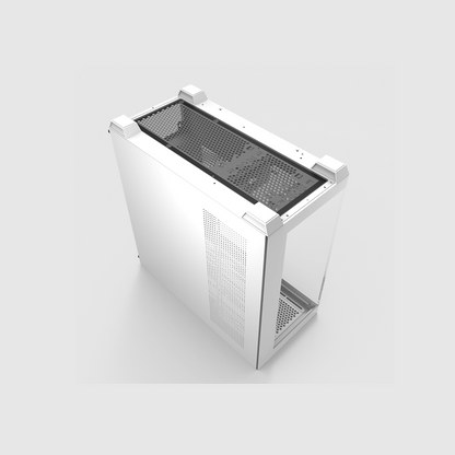 FIRST WAVE NEXUS Workstation PC - Intel Core i9-14900K, 64GB DDR5 RAM, 1TB NVMe SSD + 1TB HDD, Zotac RTX4060 8GB Graphics - Win11 Pro, 1+1 Year Warranty For Video Editing, 3D Modeling (Snow White)
