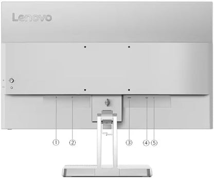 Lenovo 23.8" Full HD Monitor (L24E-40) FREE Wired Keyboard + Mouse + Mousepad | Anti-glare, Slim Design, 3-Year Warranty,VGA Input