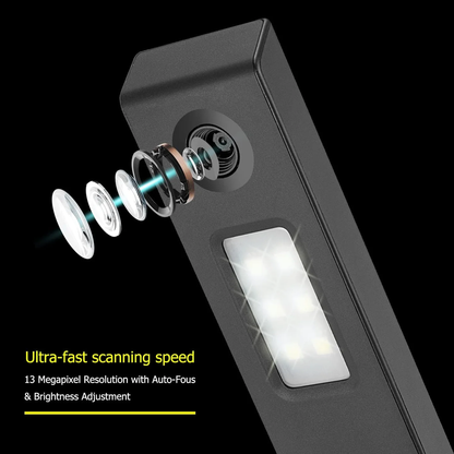 FIRST WAVE Document Camera – High-Performance Scanner with OCR & Video Recording