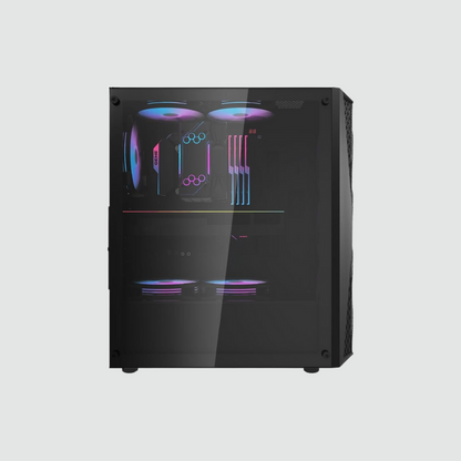 FIRST WAVE BUDGET Gaming PC Elite E650-13th Gen Intel Core i5, 24GB RAM - 1TB Nvme SSD+1TB HDD, 4GB Graphics, Windows 11Pro (Upgrade) 1+1 Year Warranty