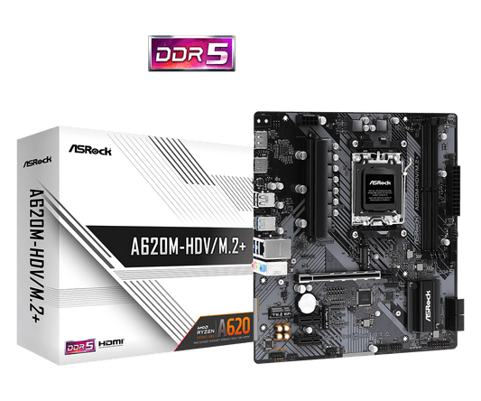 ASROCK A620M-HDV/M.2 D5 mATX
