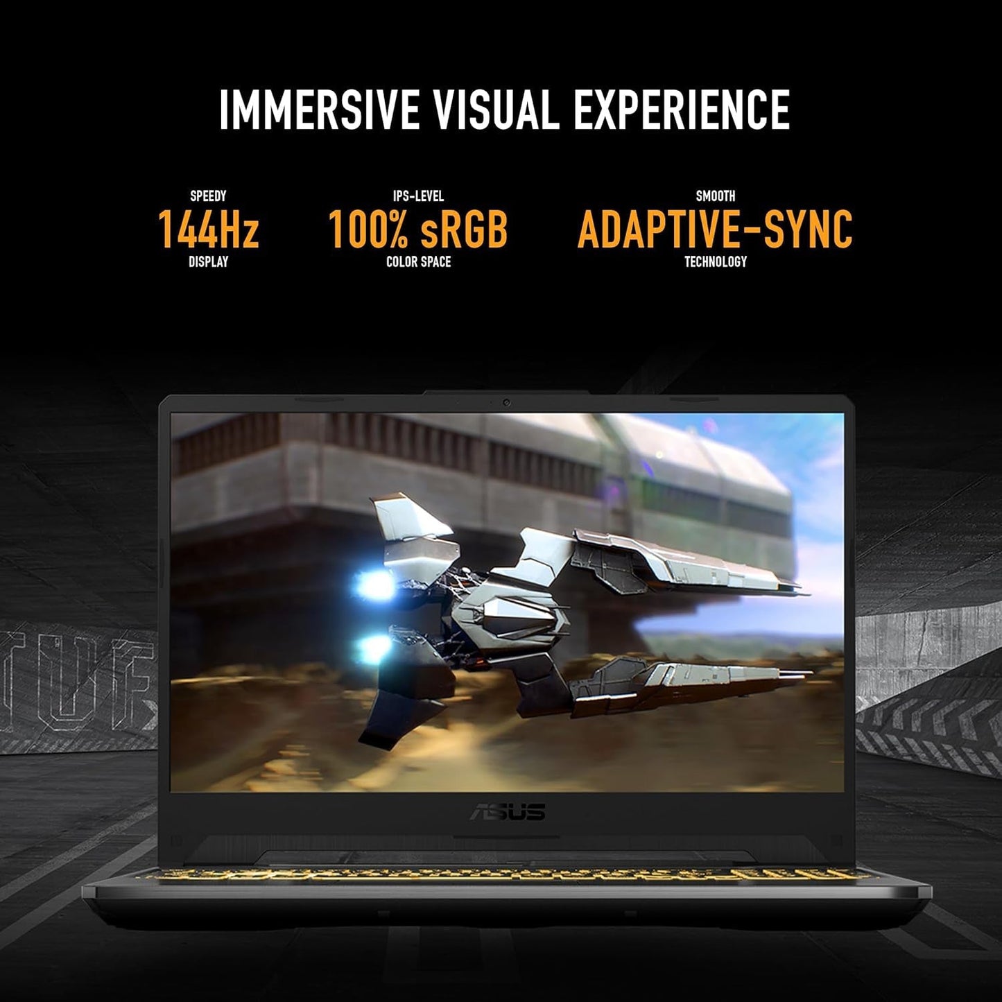 ASUS TUF A15 FA506NC-HN002W | AMD Ryzen 5 7535HS | 8GB DDR5 RAM | 512GB SSD | NVIDIA RTX 3050 4GB | 15.6'' FHD 144Hz | Windows 11 Home