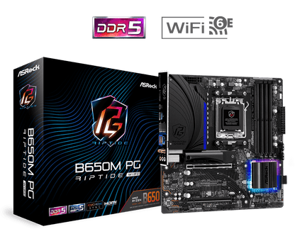 ASROCK B650M PG Riptide WiFi D5 mATX