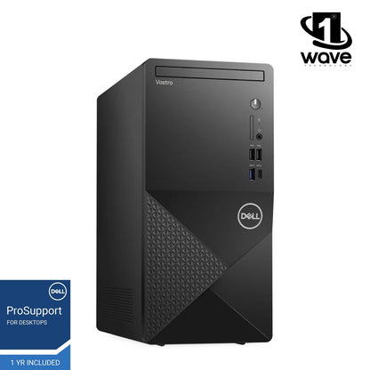 Dell Business Desktop PC 3030, 14th Gen Intel i3-14100, W11 Pro (Include 1st Wave Headset Stand + Wifi USB + Wired Mouse + Keyboard + MousePad + Antivirus)