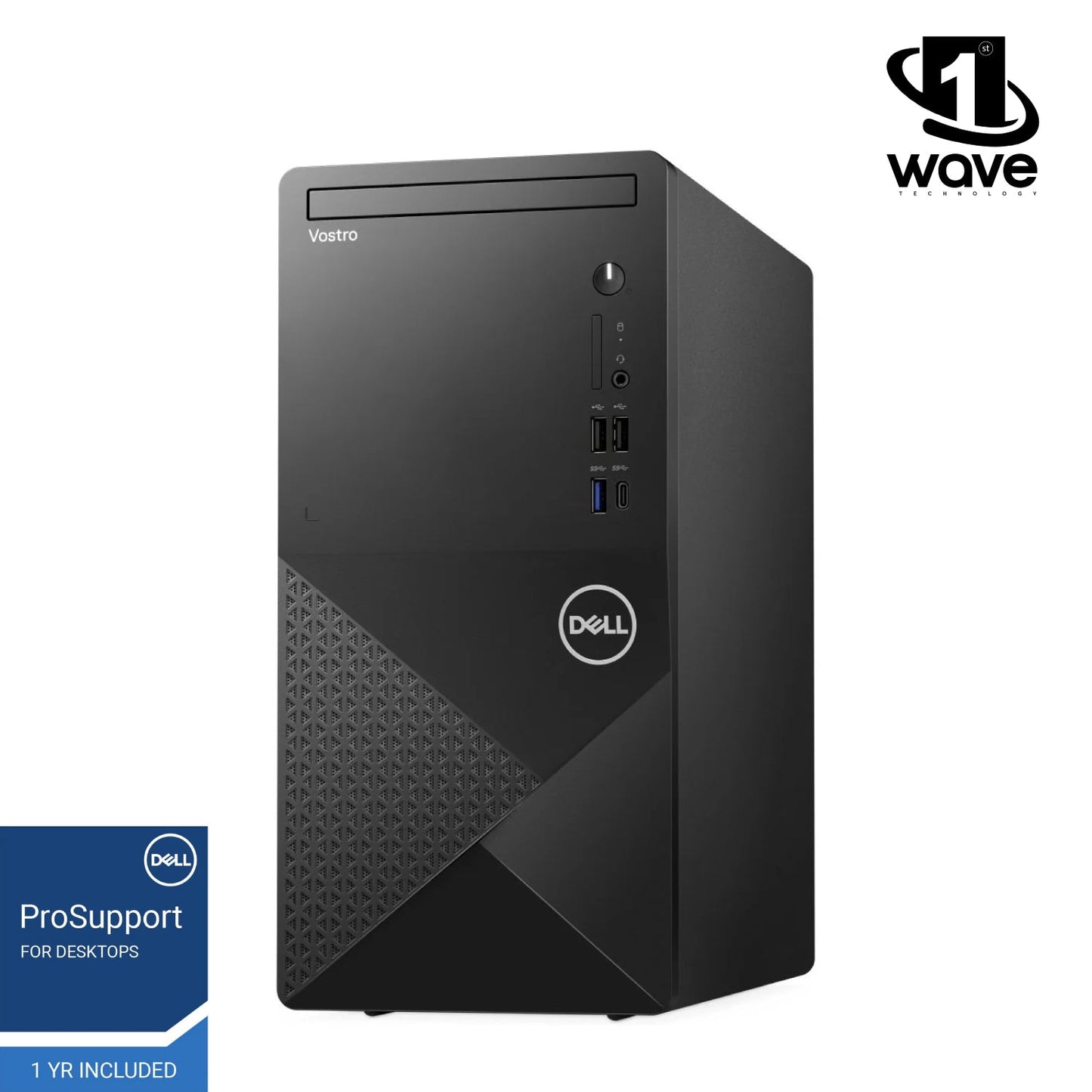 Dell Business Desktop PC 3030, 14th Gen Intel i3-14100, W11 Pro (Include 1st Wave Headset Stand + Wifi USB + Wired Mouse + Keyboard + MousePad + Antivirus)