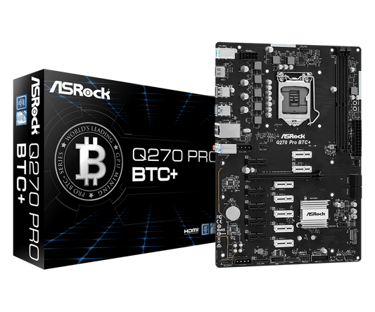ASROCK Q270 PRO BTC+