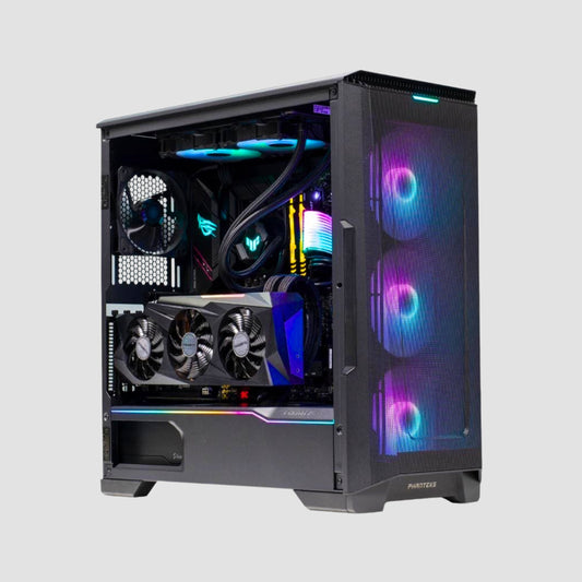 Reaper X PC - AMD Ryzen 7700x up to 5.4 GHz , GeForce RTX 4070Ti SUPER, 32GB ddr5 ram, 1TB NVME ssd, 1000W 80 Plus PSU, win 11 pro