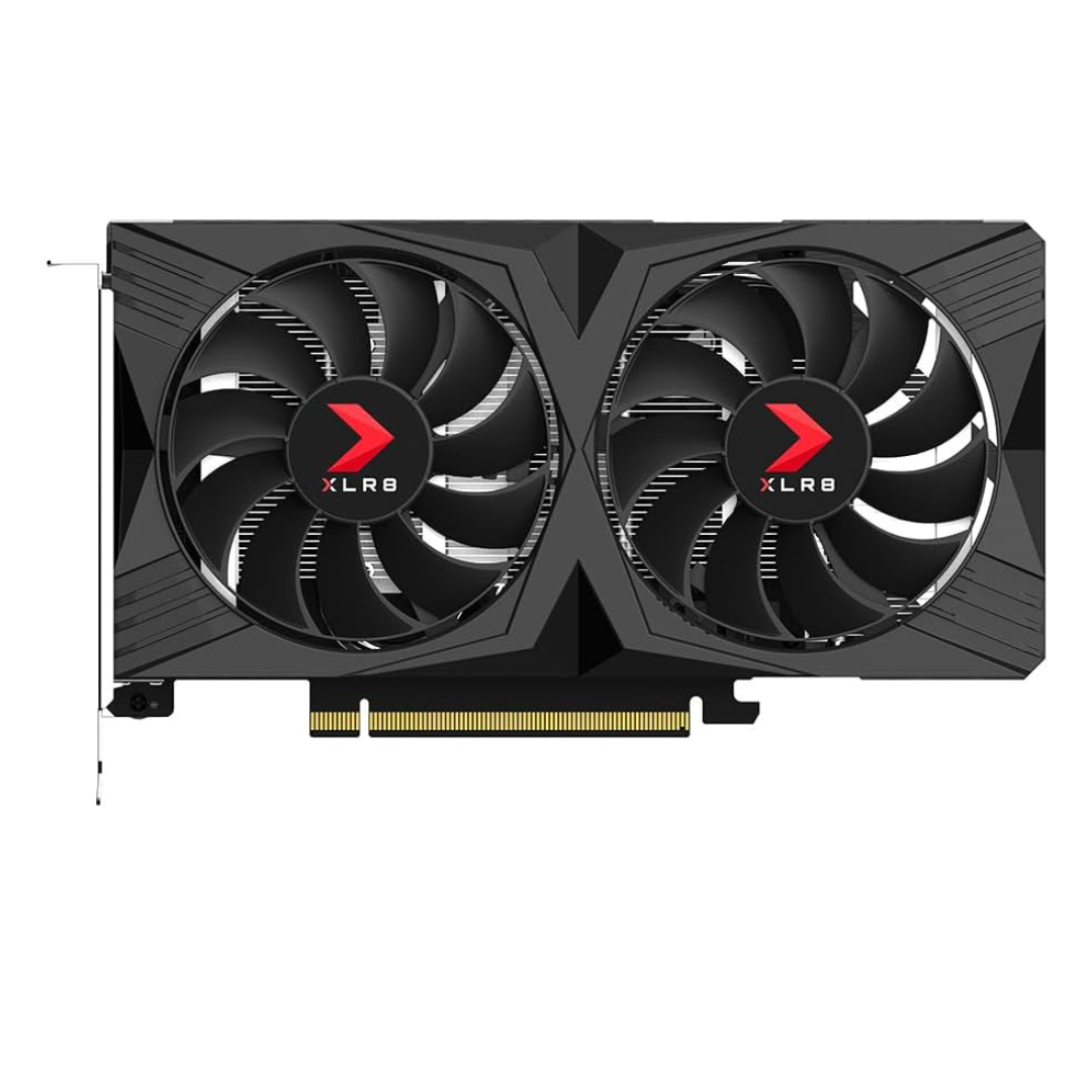 PNY GeForce RTX™ 4060 8GB XLR8 Gaming Verto Dual Fan OC Graphics Card DLSS 3