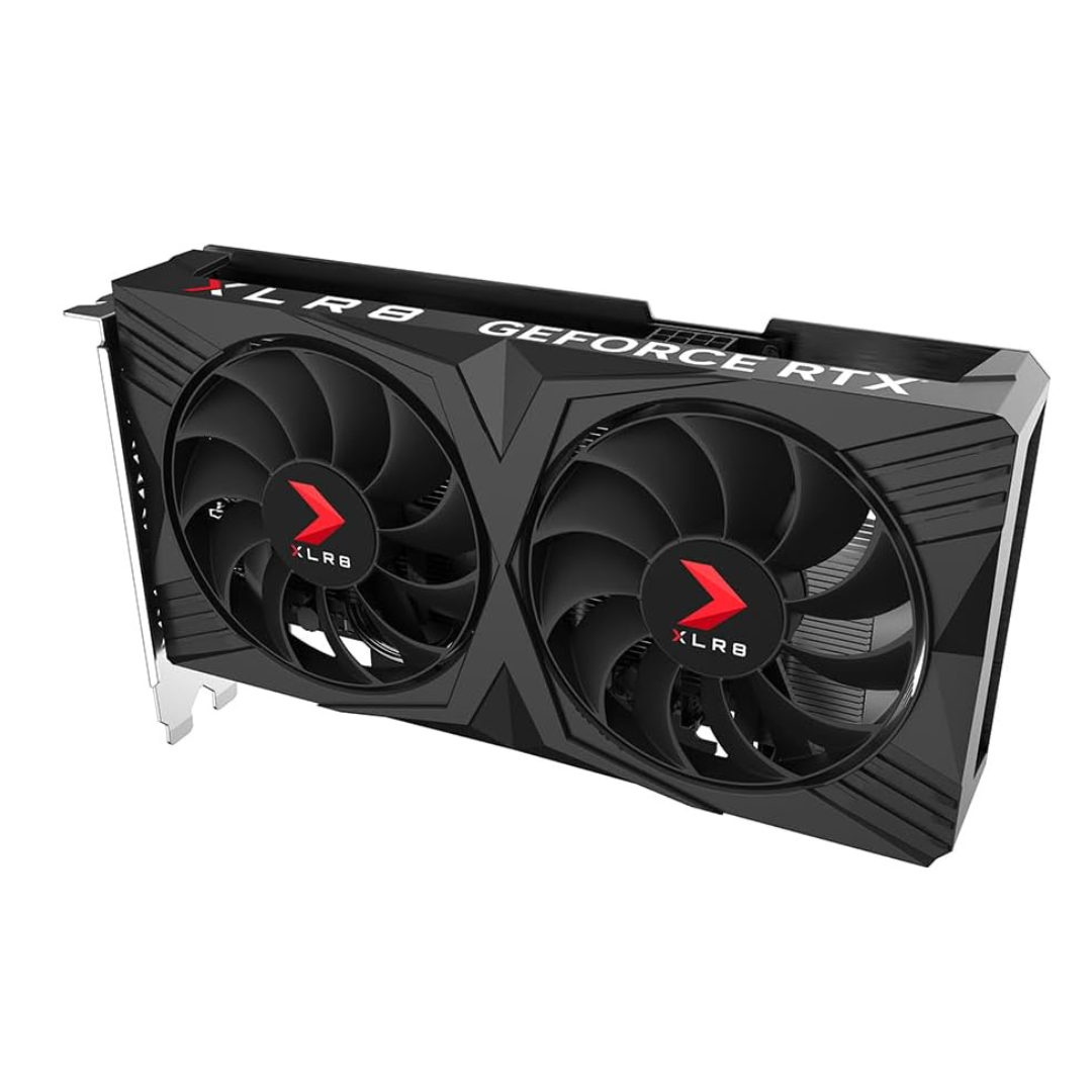 PNY GeForce RTX™ 4060 8GB XLR8 Gaming Verto Dual Fan OC Graphics Card DLSS 3