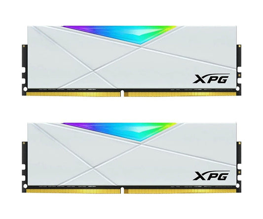 XPG SPECTRIX DW50 16GB (8GBX2) DDR4 3600MHZ RGB - White