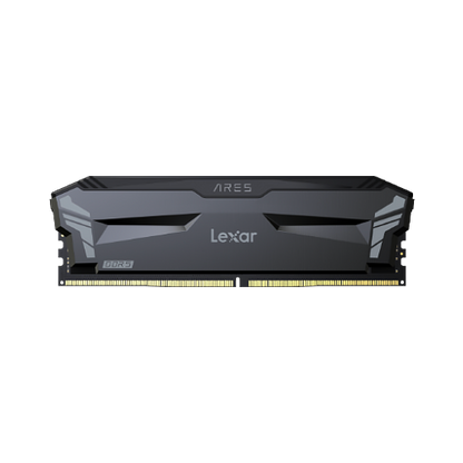 Lexar® Ares 16GB DDR5 4800  CL40 1.1V Memory with heatsink.