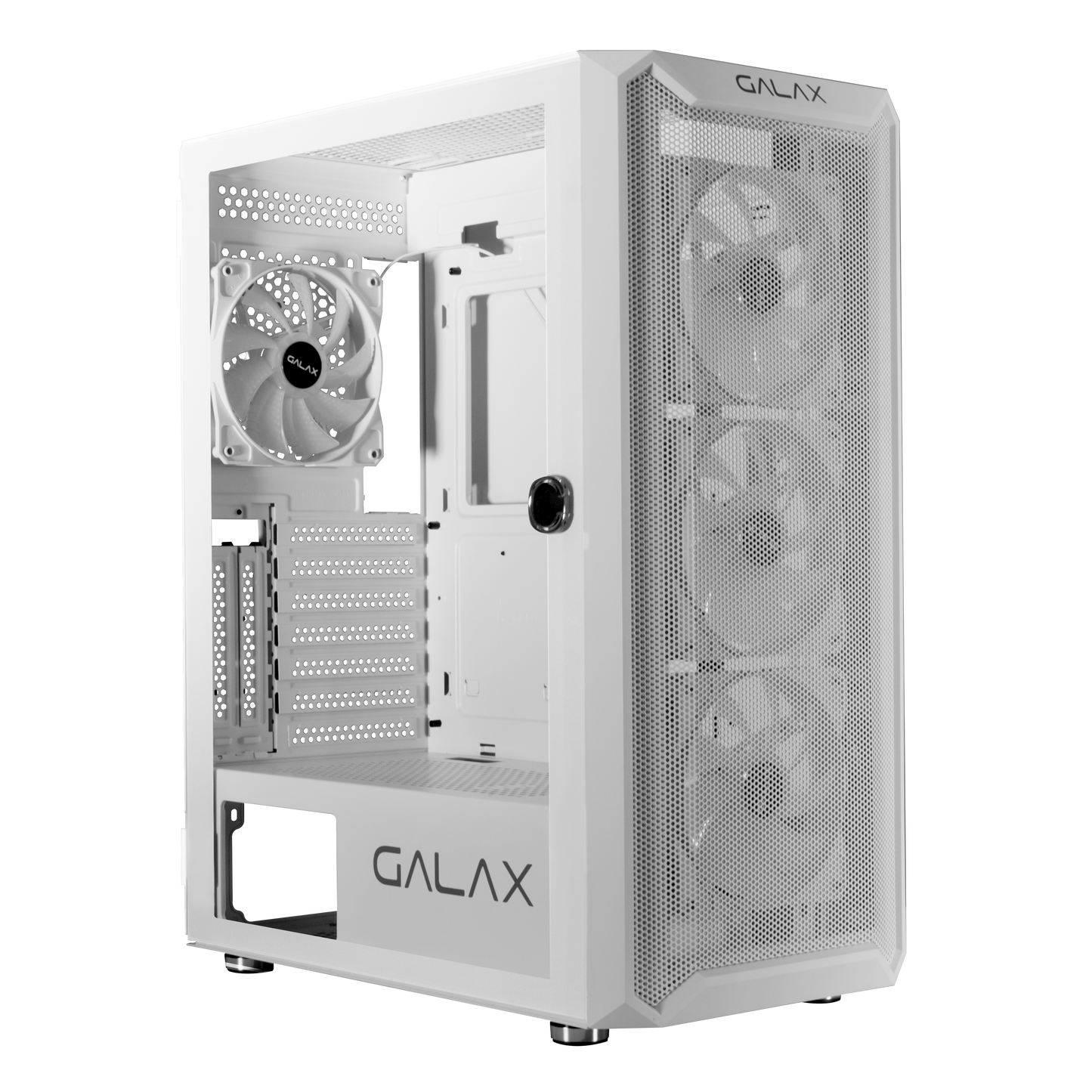 GALAX Revolution-07 WHITE Gaming Case, ATX, 4 Fan
