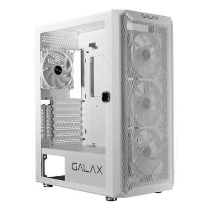 GALAX Revolution-07 WHITE Gaming Case, ATX, 4 Fan