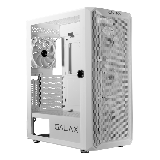GALAX Revolution-07 WHITE Gaming Case, ATX, 4 Fan